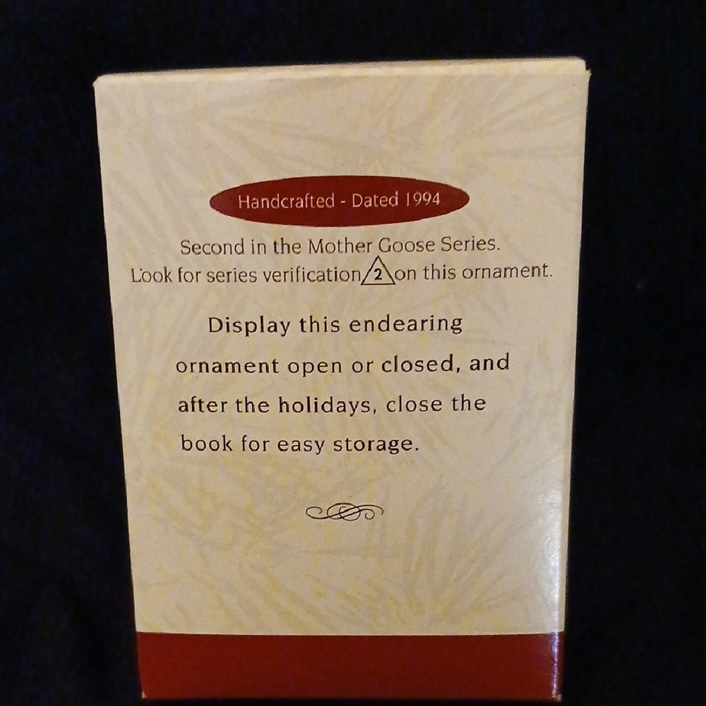 Hallmark Keepsake Ornament - Blue and White - Picture 3 of 4